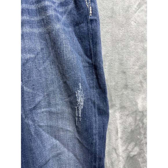 Miss Me Easy Capri Blue Women's Size‎ 29 Y2K Bedazzled Rhinestone Embellished - Picture 9 of 13